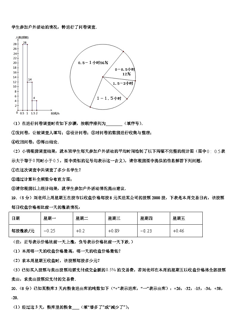 辽宁省抚顺市新抚区2026届数学七年级第一学期期末学业水平测试试题含解析第3页