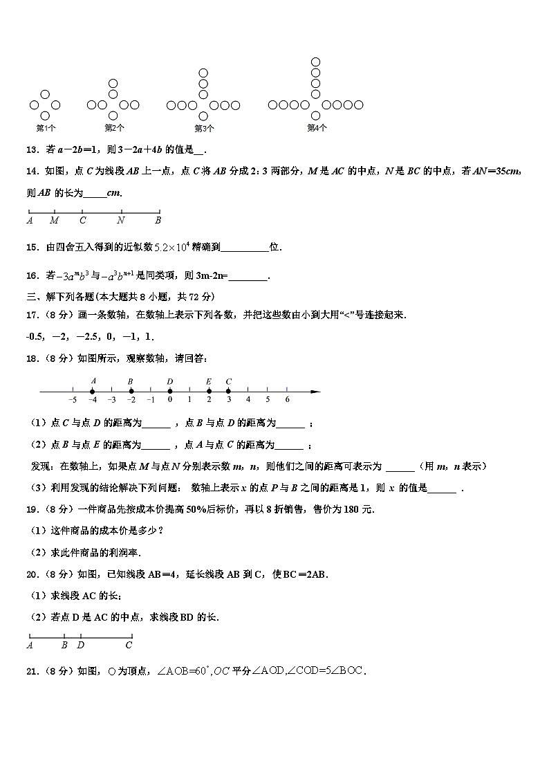 山东省菏泽市牡丹区第二十二初级中学2026届数学七年级第一学期期末联考试题含解析第3页