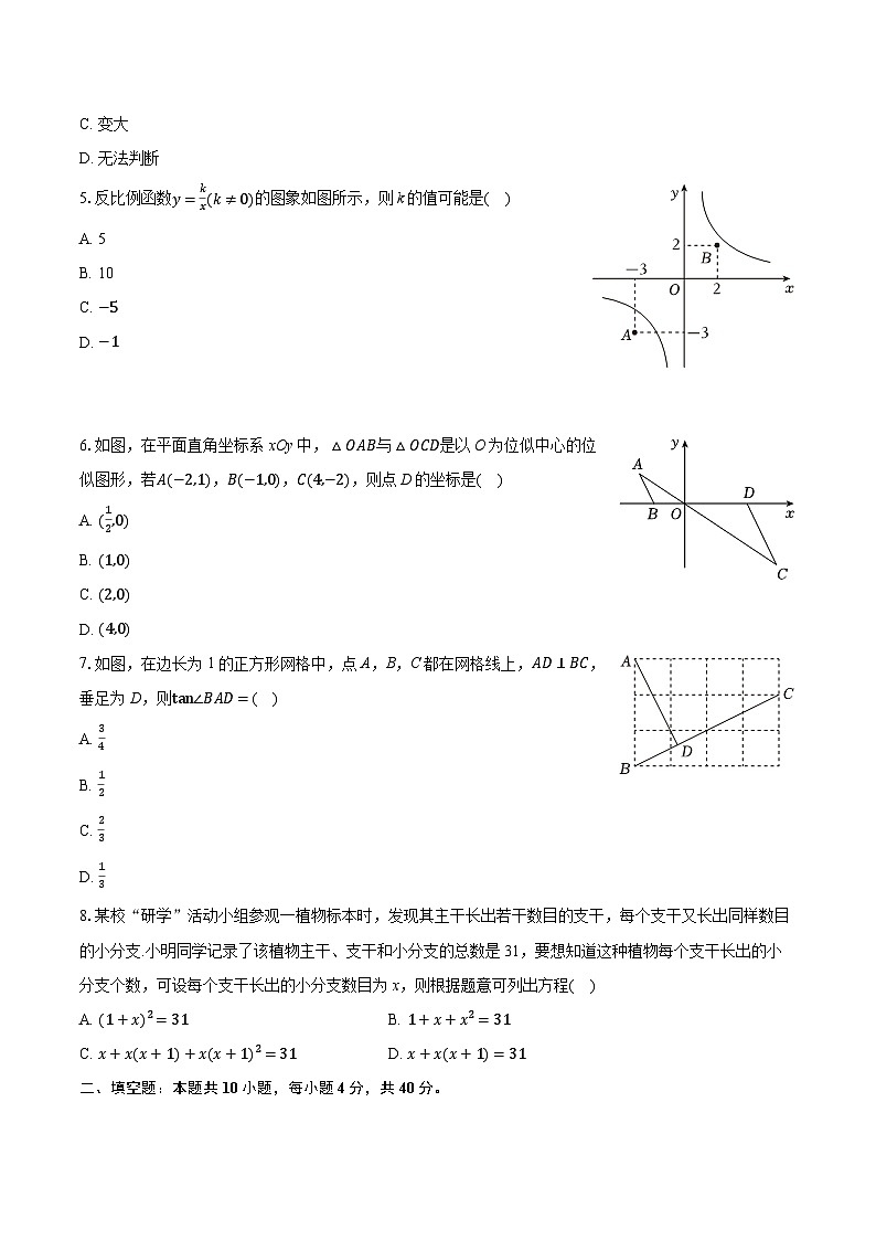 2025-2026学年四川省成都市锦江区金苹果锦城一中九年级（上）期中数学试卷（含答案+解析）第2页