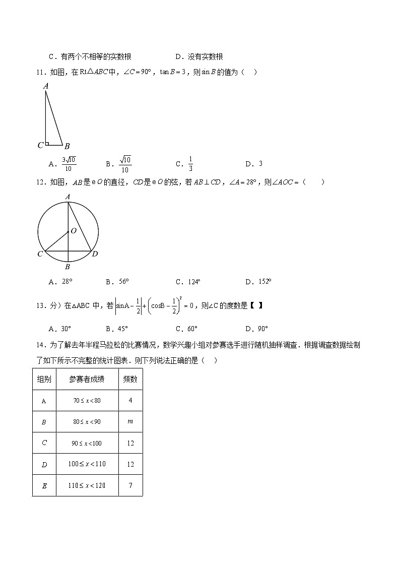 腾冲市第八中学2025届九年级下学期中考三模数学试卷（含解析）第3页