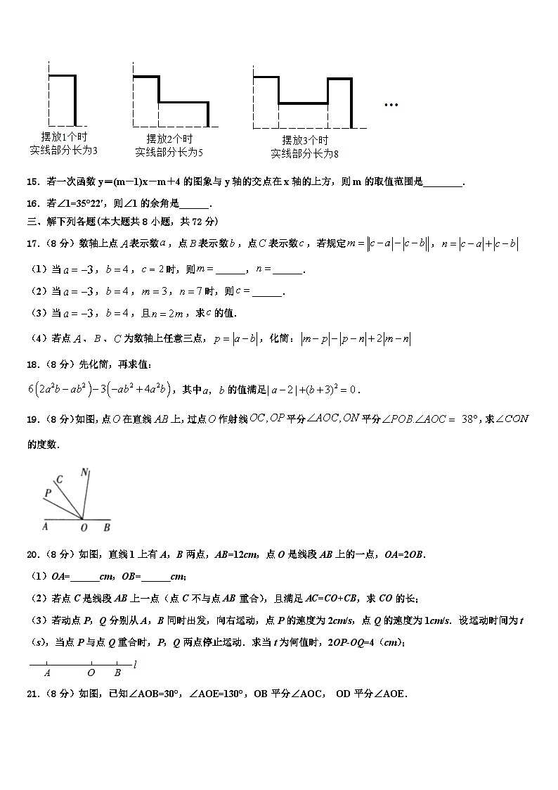 四川省巴中市名校2026届七年级数学第一学期期末综合测试模拟试题含解析第3页