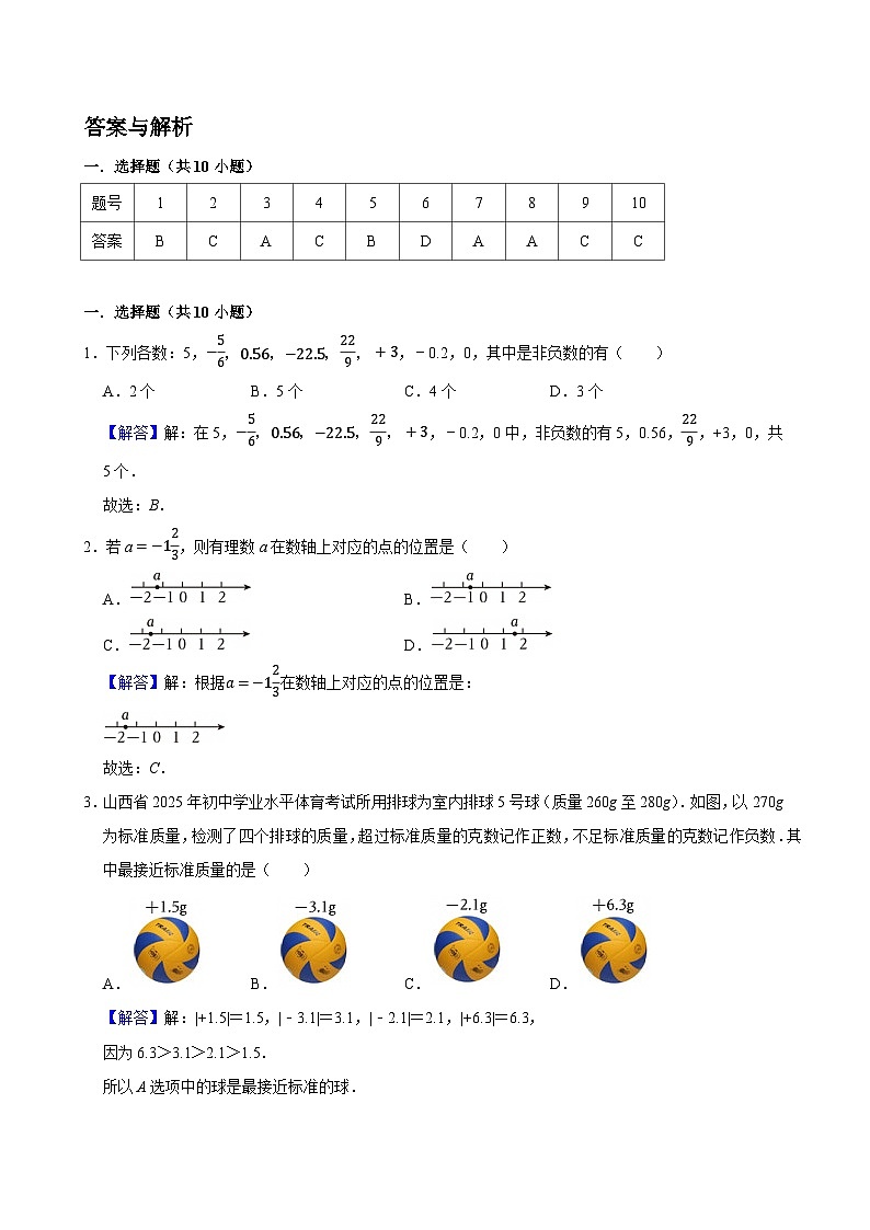 答案与解析第1页