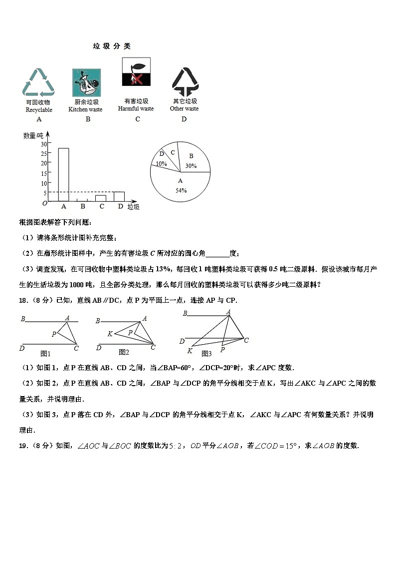 重庆市江津中学2026届七年级数学第一学期期末学业质量监测模拟试题含解析第3页