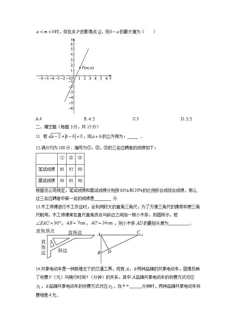 河南省郑州市2025-2026学年八年级上学期期中数学试卷（学生版）第3页