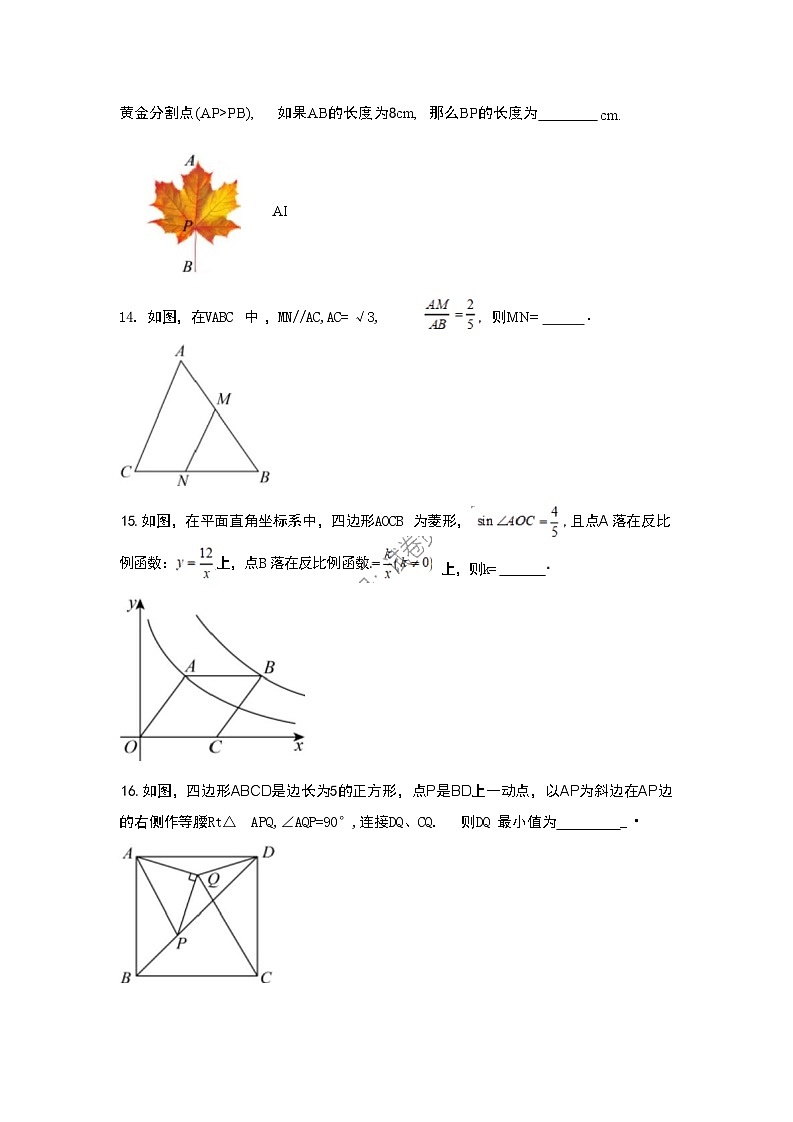 陕西省西安市西北大学附属中学2025-2026学年九年级上学期第二次月考数学试题第3页