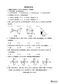 浙江省杭州市十三中教育集团（总校）2025-2026学年九年级上学期12月月考数学试题