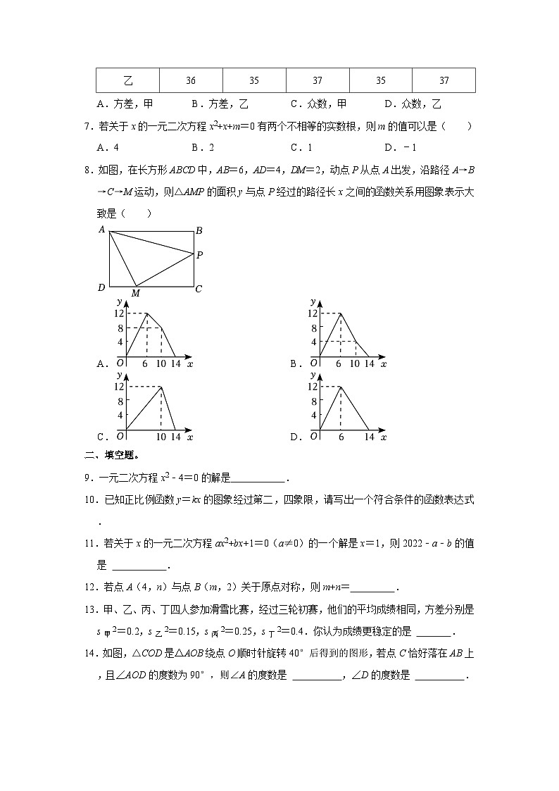 2022-2023学年北京市东城区景山中学八年级（上）期末数学试卷（含解析）第2页