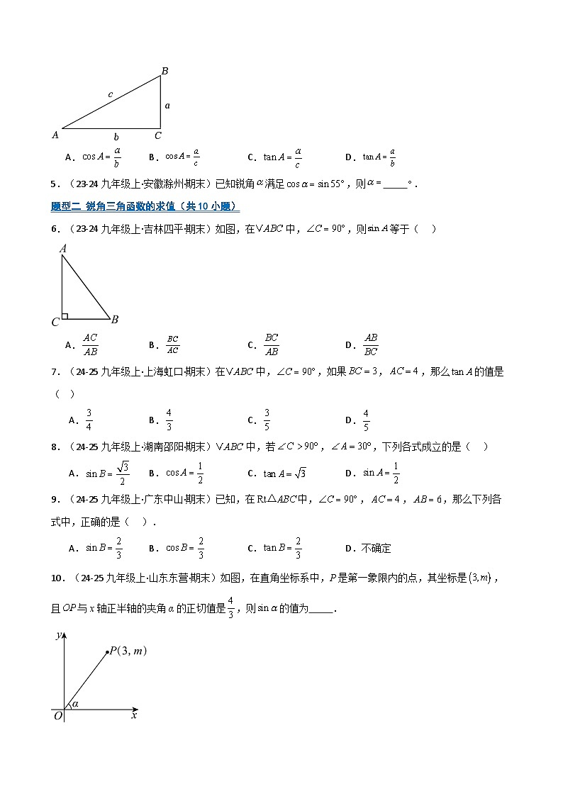 专题06 直角三角形的边角关系（期末复习专项训练）（原卷版）第2页