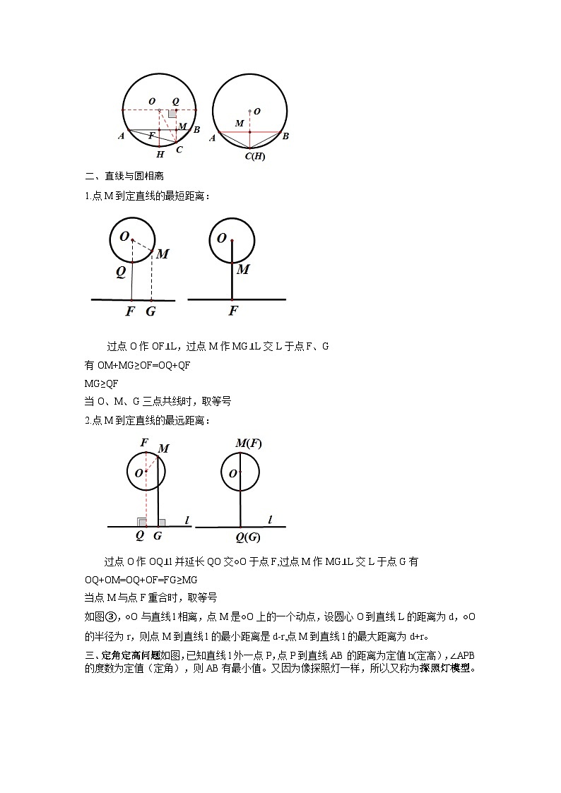 2026学年苏科版数学初三中考复习几何专题15 构造圆和隐形圆模型与最值问题（讲义）（解析版）第2页