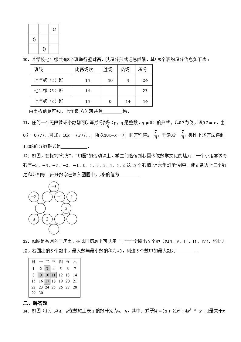 《一元一次方程》精选典型题训练——2025-2026人教版七年级上学期数学期末复习第3页