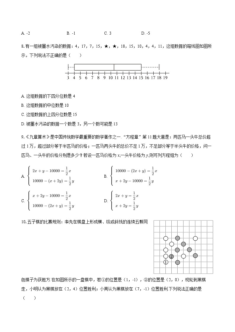 2025-2026学年甘肃省兰州五十四中八年级（上）期末数学试卷（含答案）第2页