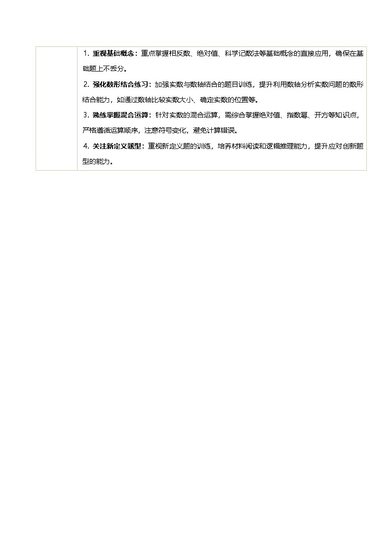 第01讲  实数及其运算（复习讲义九年级数学中考一轮复习（含解析）第3页