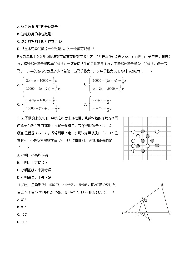 甘肃省兰州五十四中2025-2026学年八年级上学期期末 数学试卷第2页