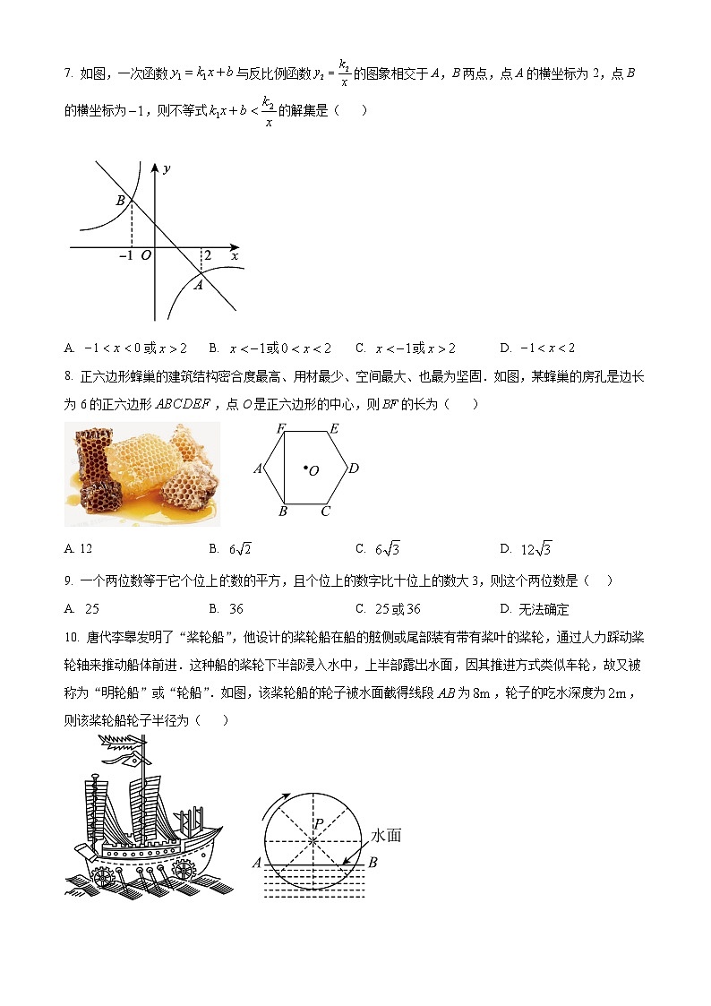 四川省绵阳市游仙区2025-2026学年九年级上学期1月期末数学试题（原卷版+解析版）第2页