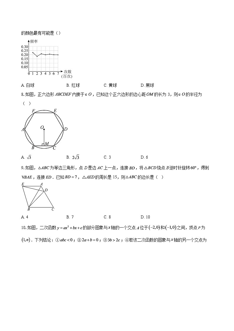 广东省广州市番禺区2025--2026学年上学期九年级数学科期末测试题-自定义类型第2页