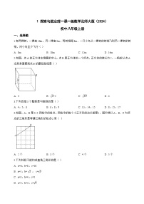 北师大版(2024)八年级上册(2024)1 探索勾股定理同步测试题