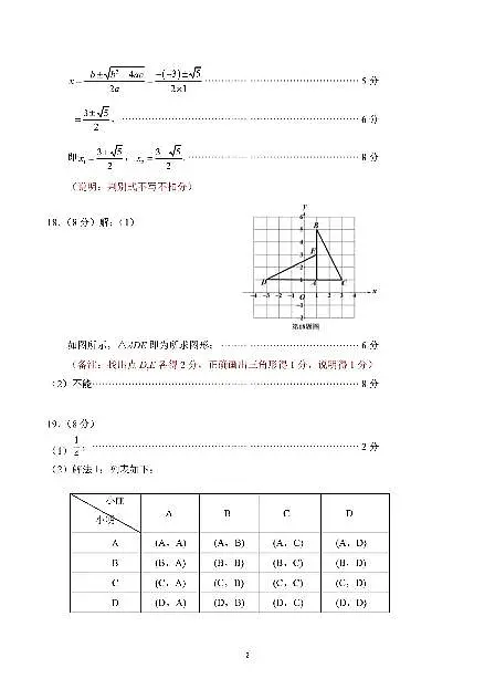 【数学+答案】南平一检第2页