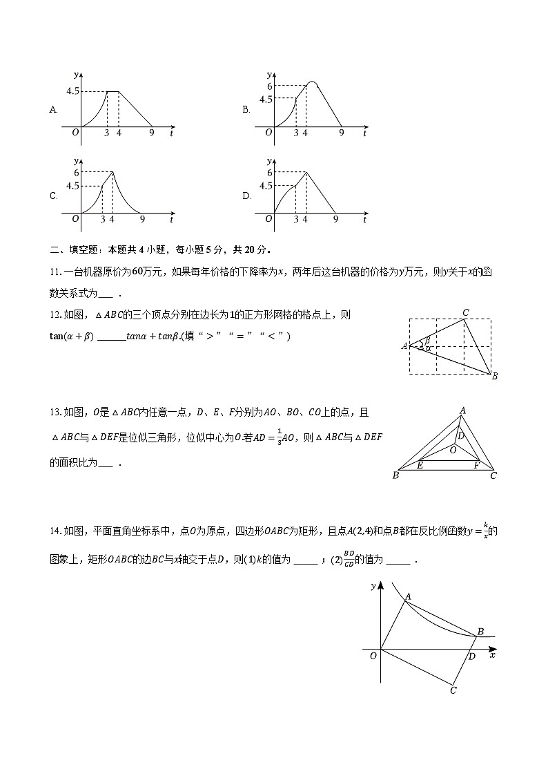 2025-2026学年安徽省合肥市长丰县九年级（上）期末数学试卷（含解析）第3页