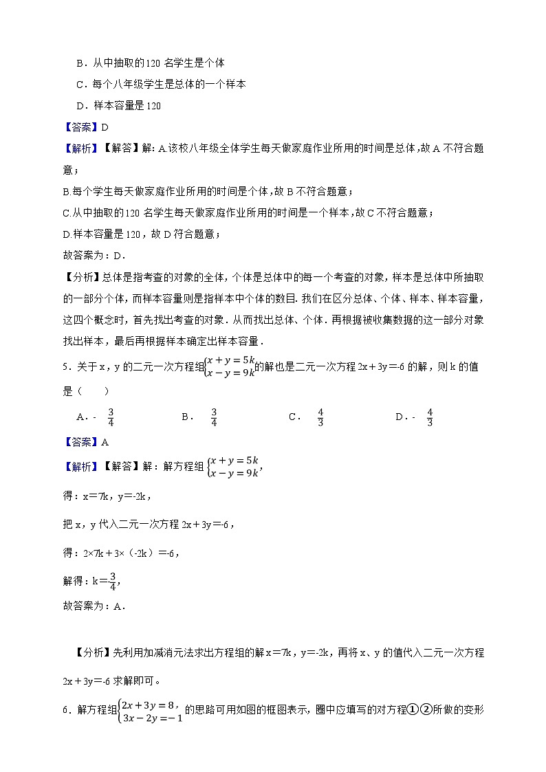 上海市数学2024—2025学年六年级下册期末模拟重点提分卷（解析版）第3页
