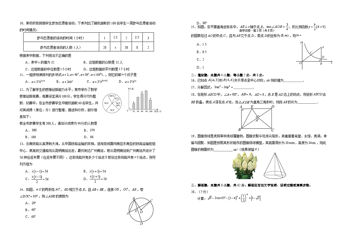 试卷Word版第2页