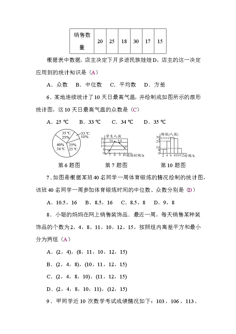 第二十四 单元测试（答案）第2页