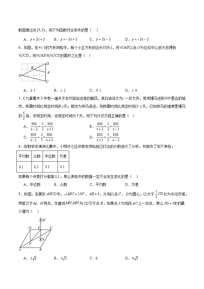 2026年中考核心考点强化训练（原卷版）第2页