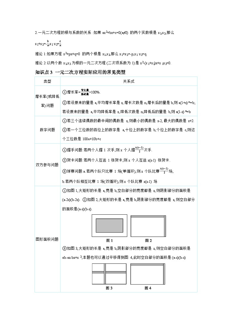 第二章 方程(组)与不等式(组) 第3节 一元二次方程及其应用 学案（含答案）2026年中考数学人教版一轮复习第2页