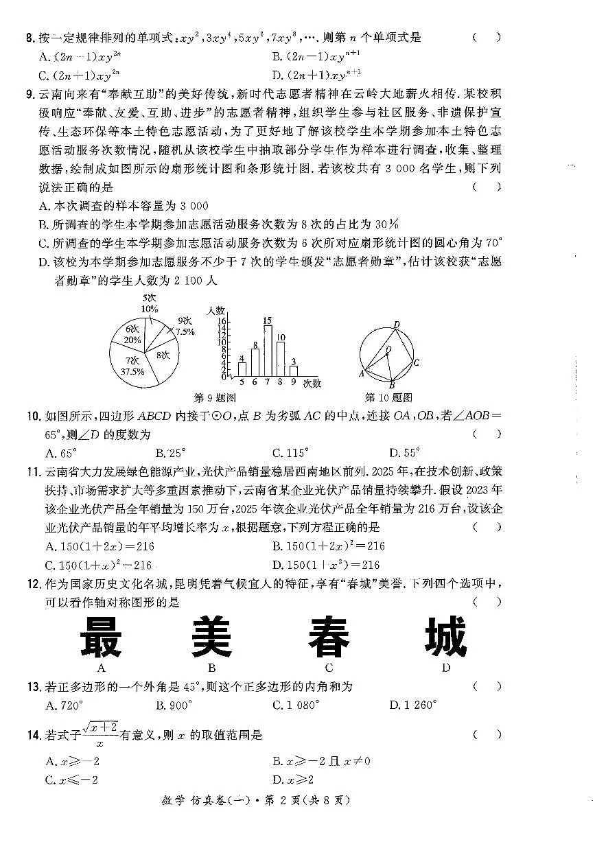 试卷第2页