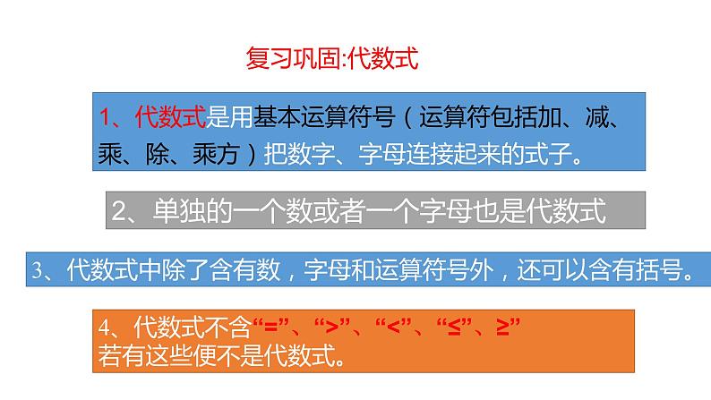北师大版七年级上册数学教用课件3.3  整式课件23张PPT第2页