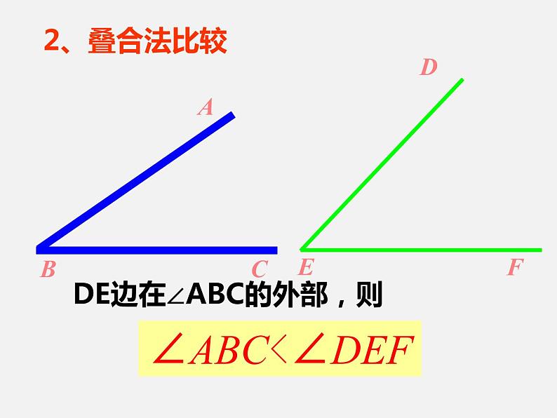 中考数学复习 专题4.5 角的比较与补（余）角 课件第6页