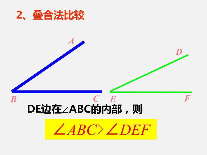 中考数学复习 专题4.5 角的比较与补（余）角 课件第8页