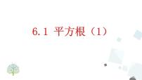 人教版七年级下册6.1 平方根一等奖ppt课件