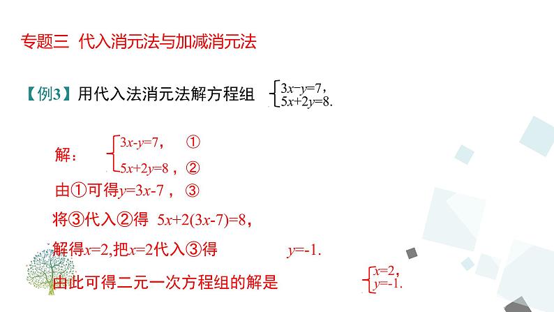 第八章  二元一次方程组小结与复习 PPT课件 - 人教版七下08