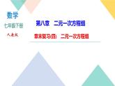 8.易错课堂(四)　二元一次方程组PPT课件 - 人教版七下