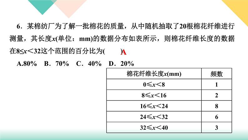 10．2　直方图-(课堂训练课件)07