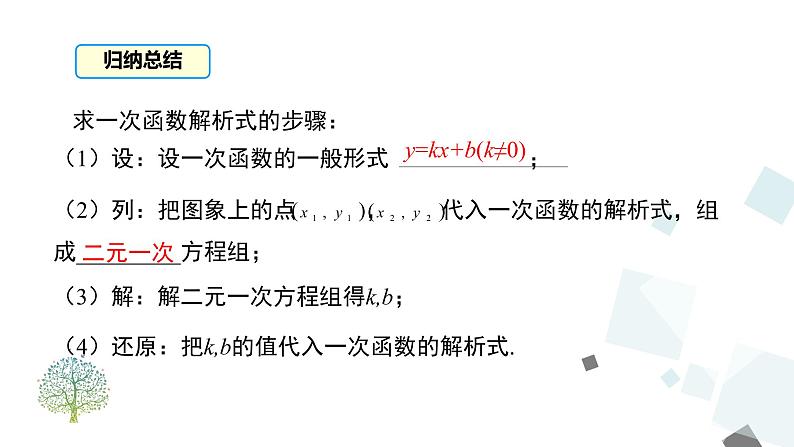 19.2.2 第3课时 用待定系数法求一次函数解析式 课件06