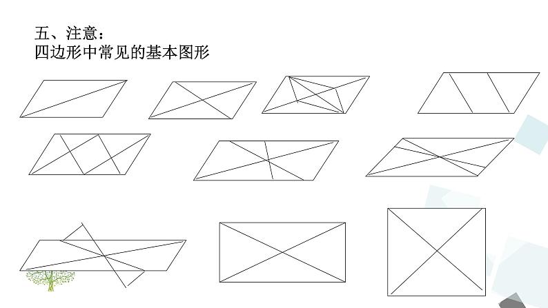 第十八章 平行四边形 小结与复习 课件第6页