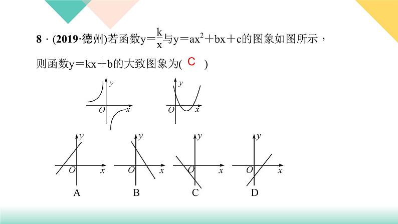 26.章末复习(一)　反比例函数-（课堂训练课件）07