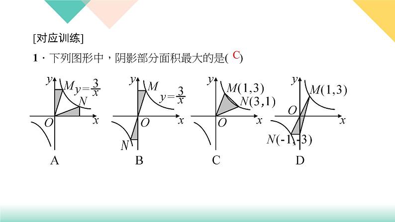 26.专题课堂(一)　反比例函数图象的几何应用-（课堂训练课件）04