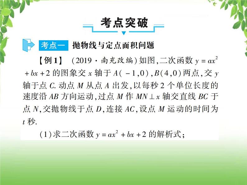 中考数学一轮复习考点梳理课件：3.15 二次函数的图象和性质（三）04