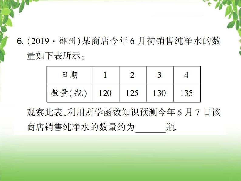 中考数学考点集训练习 3.11 一次函数的实际应用08