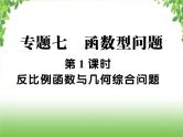 中考数学二轮专题突破课件：专题七 7.1 反比例函数与几何综合问题