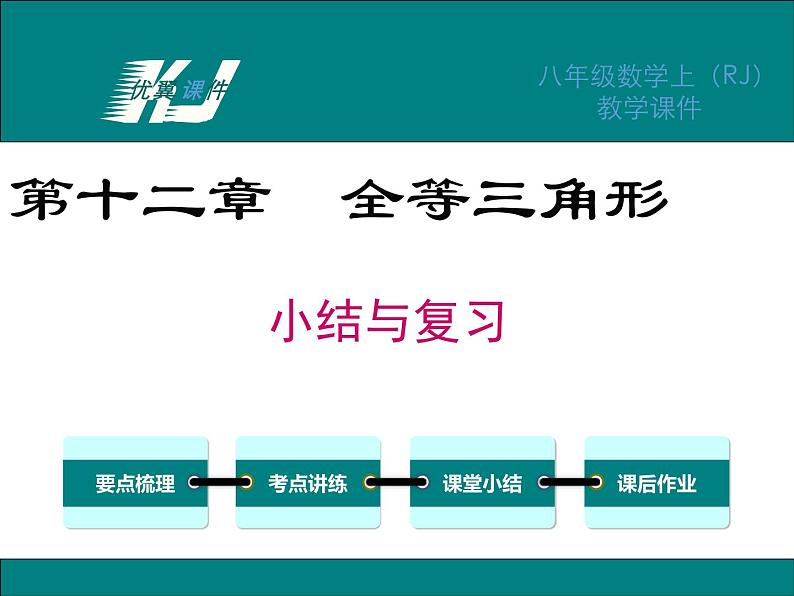 人教版八年级上册课件：第十二章 小结与复习01