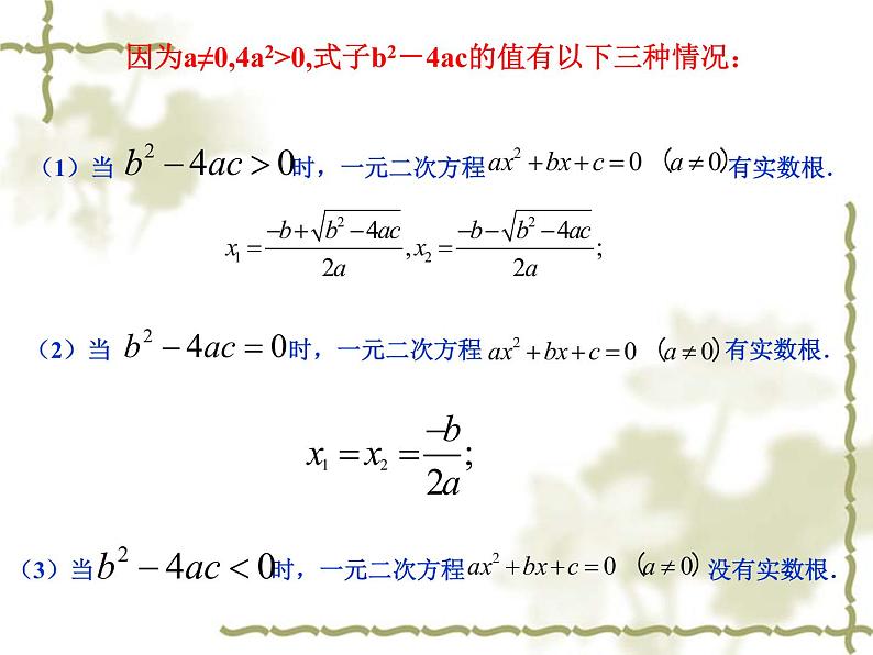 人教版九年级上册数学  21.2.2 公式法 课件(共19张PPT)06