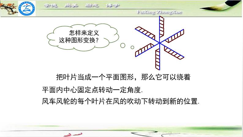 人教版九年级上册23.1：图形的旋转（1）课件（24张ppt)06