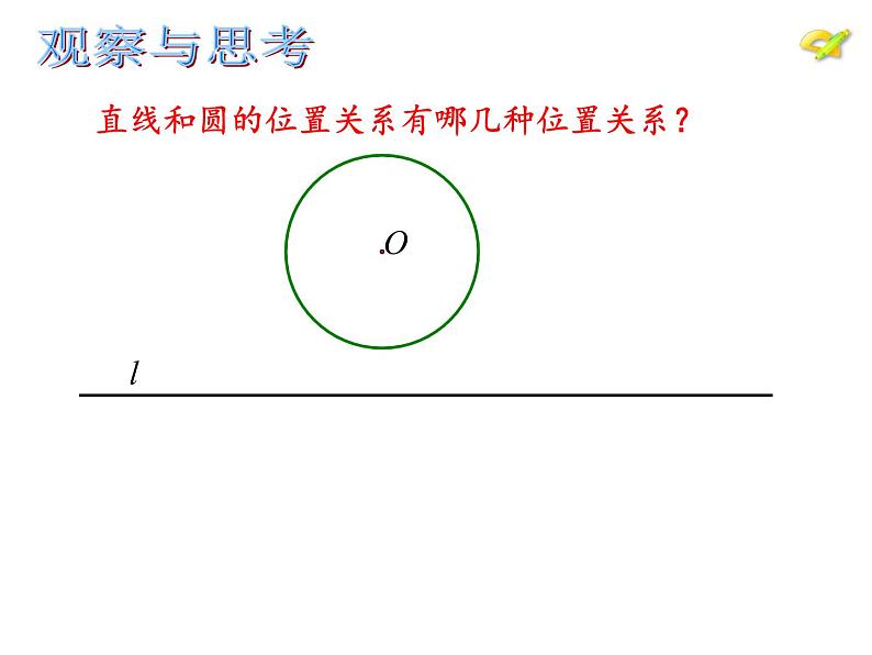 人教版九年级数学上册课件：24.2.2 直线和圆的位置关系(1)(共24张PPT)04