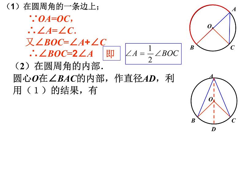 人教版九年级数学上册第24章第1节第4部分圆周角 (1)(共34张PPT)第7页