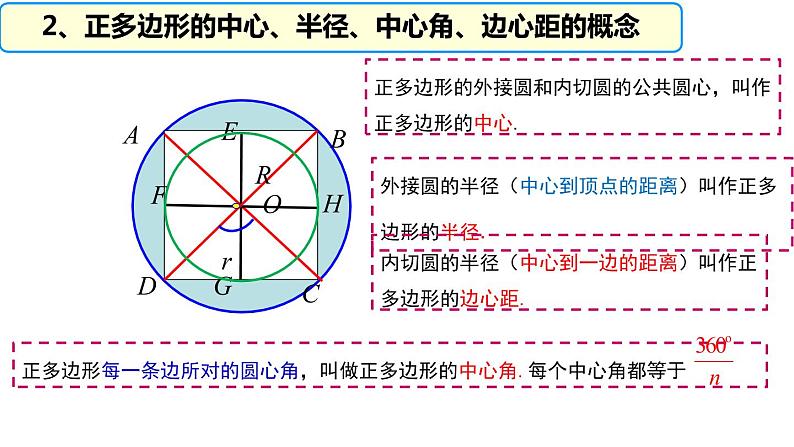 人教版九年级数学上册24.3：正多边形和圆课件（15张ppt)06