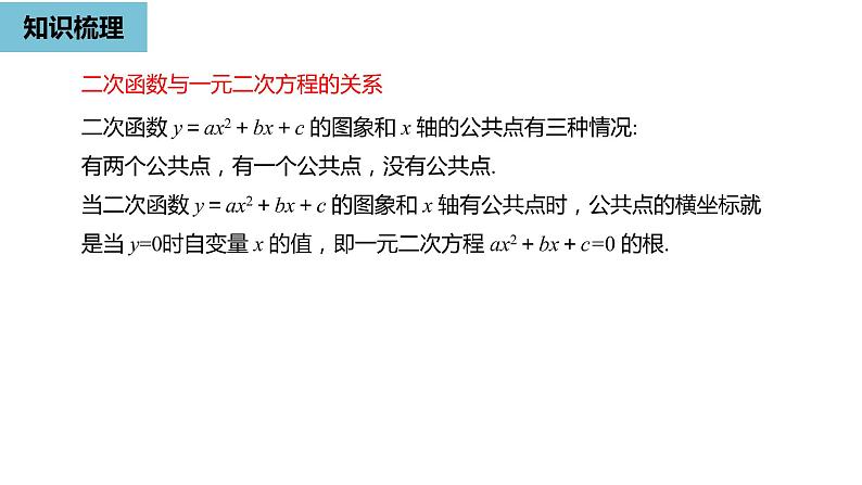 人教版九年级数学上册 22.4 二次函数 复习课件(共22张PPT)07