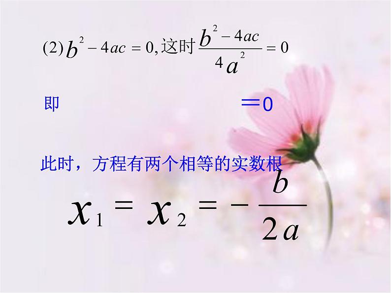 人教版数学九年级上册 21.2.2公式法(18张PPT)06